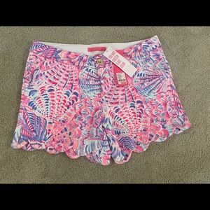 Lilly Pulitzer Size 8 Buttercup Knit Shorts APS